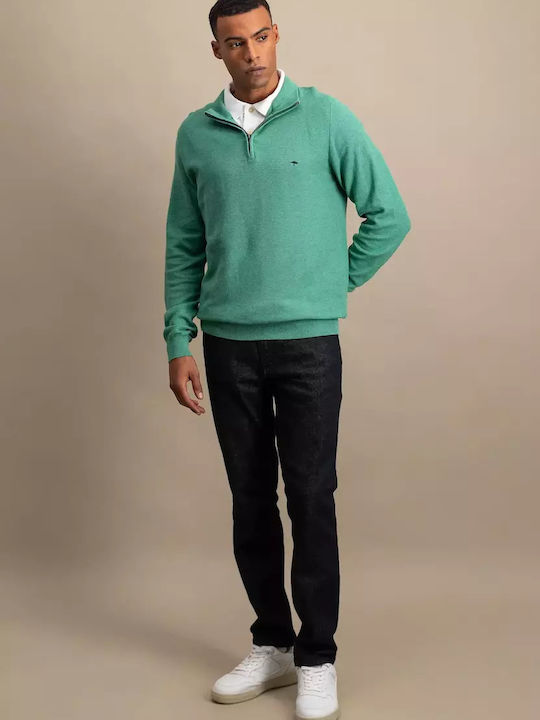 Troyer Long Sleeve Sweater Green