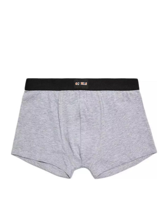 Ysabel Mora Set Kinder-Boxershorts Grey-Black