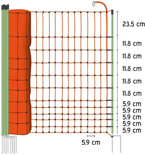 Lacme NTP-N112 Plasă Echipament de Împrejmuire Electrică