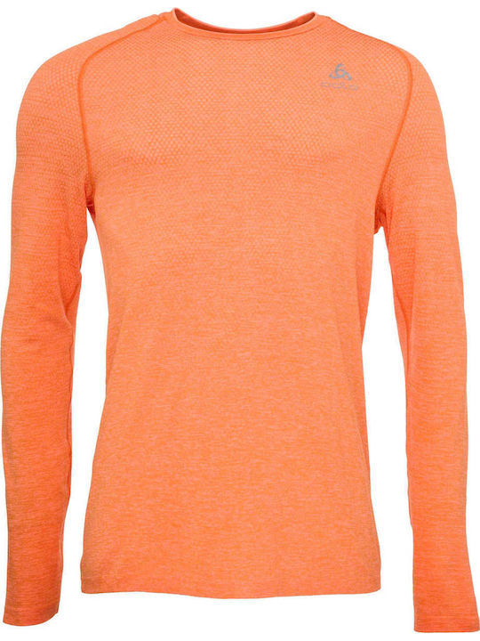 Essentials Seamless Sportliches T-Shirt Orange