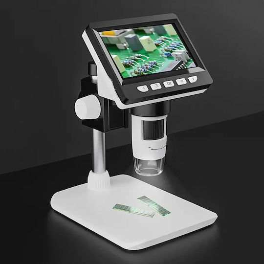 Електронен Микроскоп USB с LCD Монитор Zoom 50-1000x