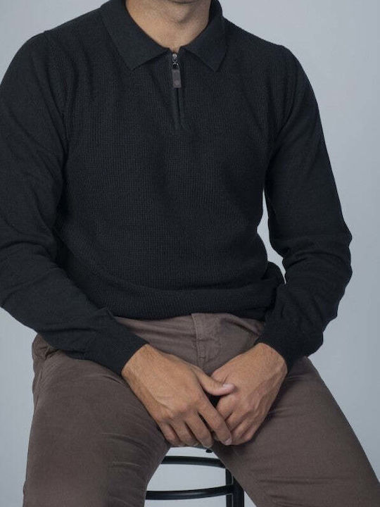 Polo Πουλόβερ Μακρυμάνικο Black