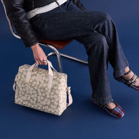Nobodinoz Shoulder/Hand Diaper Bag Beige