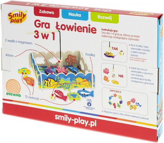 Smily Play Ξύλινο Παιχνίδι Ψαρέματος