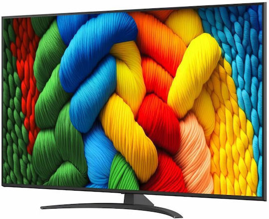 LG Smart Τηλεόραση 65" 4K UHD LED NanoCell AI NANO81 HDR (2025) 65NANO81A6A