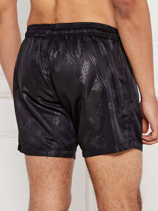 Plein Sport Costum De Baie Bărbați Bermude Negru Plein Sport Costum De Baie Bărbați Bermude Negru