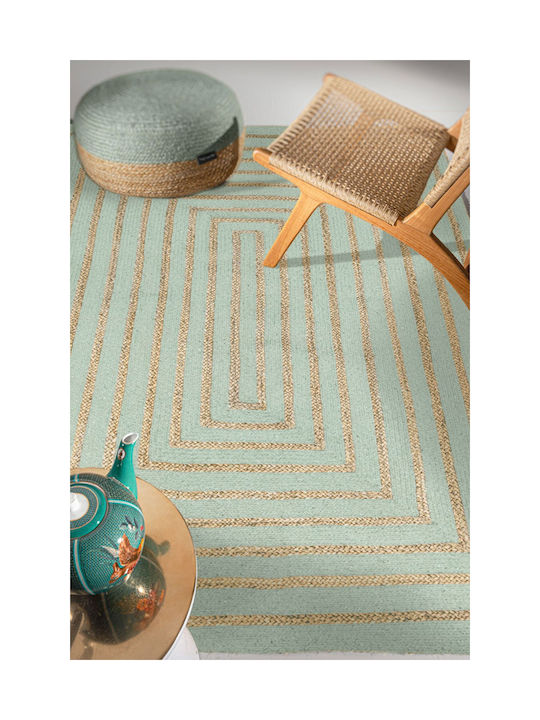 Guy Laroche Maya Χαλί Ορθογώνιο Καλοκαιρινό Ψάθινο Washabi 60x130cm