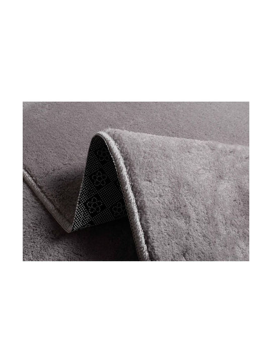 Set de covoare pentru dormitor Eco Carpet Fur cu franjuri - Cordoba Grey