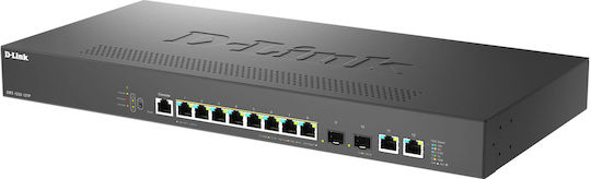 D-Link DMS-1250-12TP/E Управление на L2 PoE Switch с 8 Портове Ethernet
