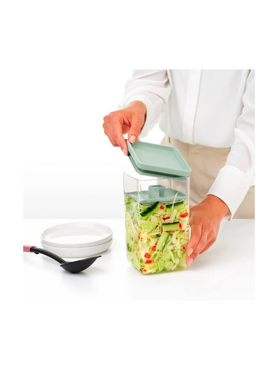 Brabantia Vase General Use with Lid Plastic Transparent 1600ml