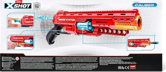 Zuru Xshot Excel Caliber Εκτοξευτής 16 Βελάκια