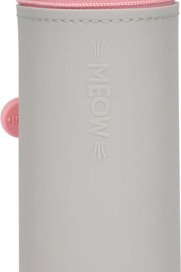 Legami Milano Pencil Case Silicone Barrel Gray