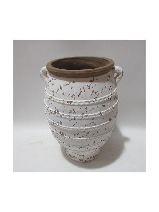 Decorative Vase White 30x29x40.5cm