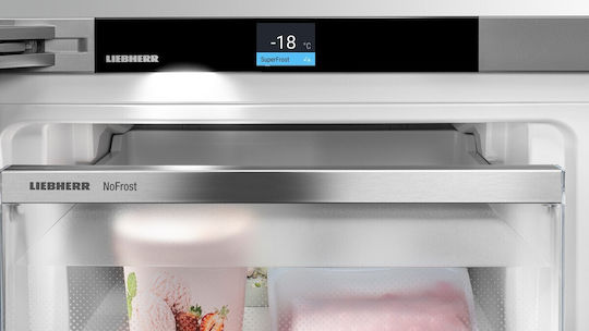 Liebherr Combină frigorifică 474lt NoFrost Î201.5xL74.7xA67.5cm. Inox CBNsda 775i