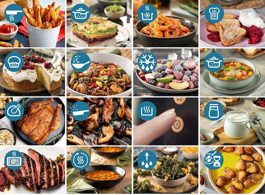 Philips Air Fryer 7.2lt Μαύρο NA342/00