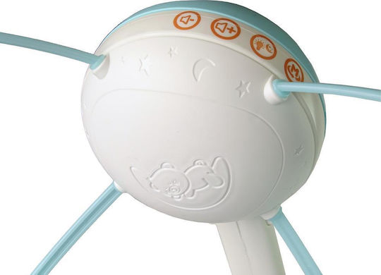 Lean Toys Κρεμαστό Παιχνίδι Κούνιας με Προτζέκτορα για Νεογέννητα