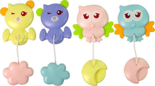 Lean Toys Κρεμαστό Παιχνίδι Κούνιας με Προτζέκτορα για Νεογέννητα