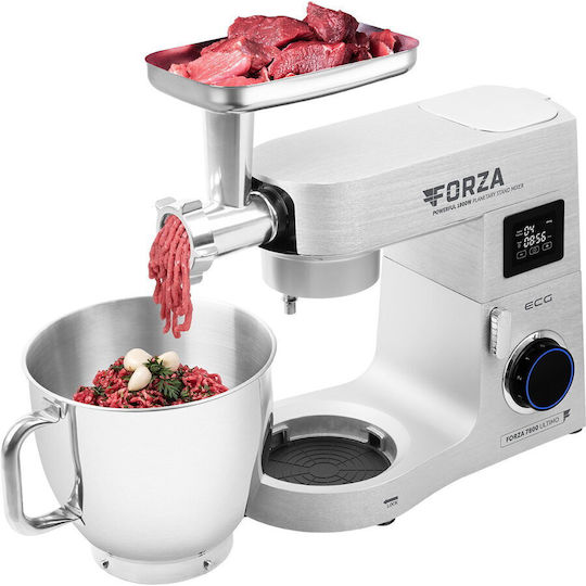 ECG Forza 7800 Ultimo Scuro FORZA7800 Mixează 1800W cu Vas din Oțel Inoxidabil 8lt