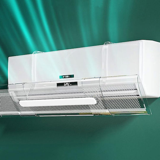 Air Conditioner Air Flow Guide 53-94 X 17cm Transparent