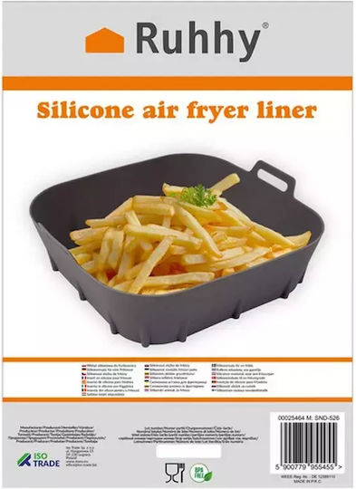 Reusable Non-Stick Silicone Air Fryer Liner 20x20 Cm Aria Trade