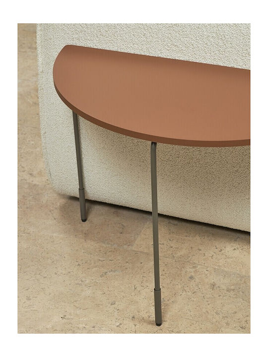 Βοηθητικό Τραπεζάκι Moon Μεταλλικό Moon Μ70xΠ60xΥ50εκ.