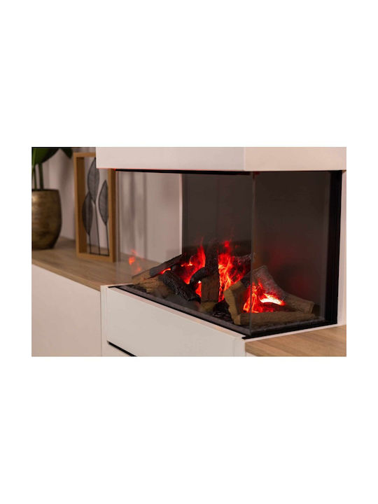 Dimplex 3-Step Επιτοίχιο Ηλεκτρικό Τζάκι 1000W 75x76cm Μαύρο