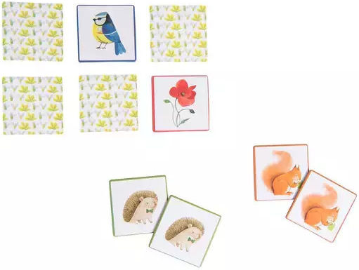 Настолна игра Le Memo за 1-4 играчи 4+ години Moulin Roty