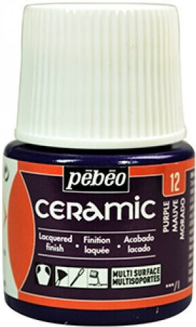 Emaille Keramik Lila 45ml Pebeo