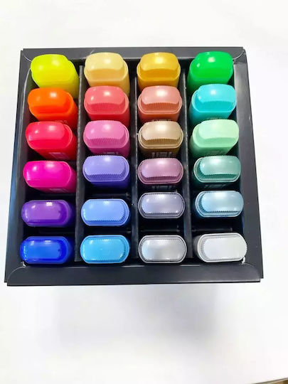 Faber-Castell Textliner Μαρκαδόροι Υπογράμμισης Πολύχρωμο Σετ 24 χρώματα