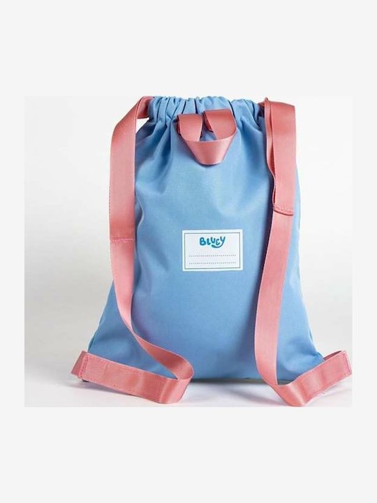 Backpack Strings Bluey Blue 27 X 33 Cm