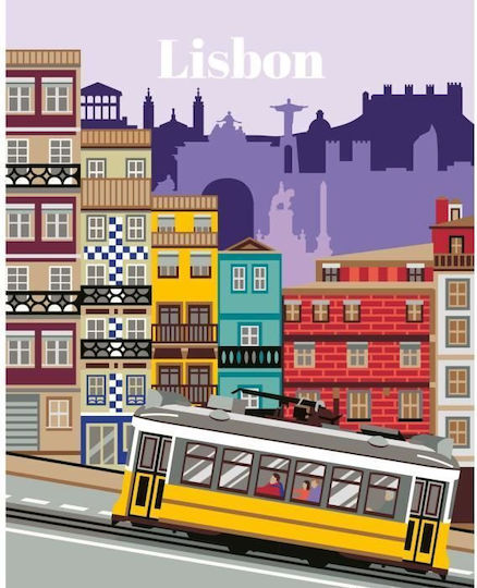 Ravensburger Creart Malen nach Zahlen Erwachsene Lissabon