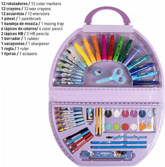 Cerda Stitch Colouring Set in Case 45.3x26.7cm 40 Pieces