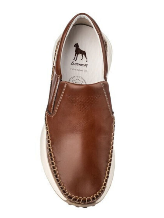 Men's Leather Loafers Tabac Brown
