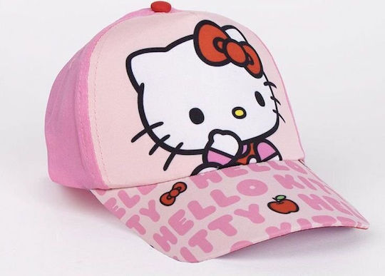 Hello Kitty Παιδική Πετσέτα Θαλάσσης Ροζ Hello Kitty