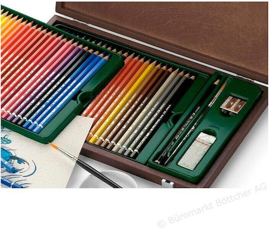 Faber-Castell Set de creioane colorate Acuarelă în cutie 48buc Pachet de 1 ambalaje