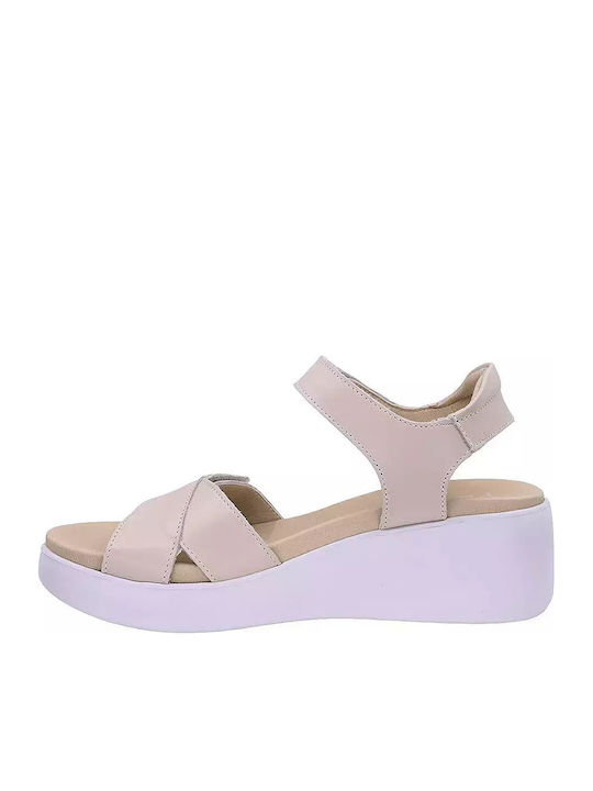 Anatomische Damenplattformen Beige