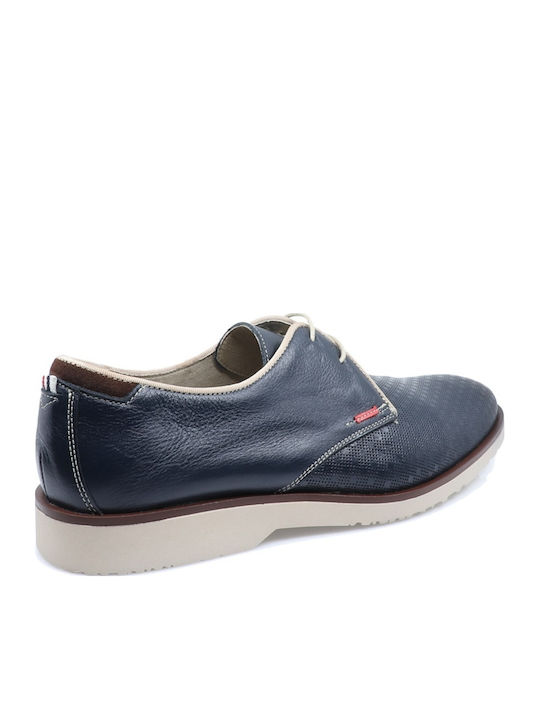 Men's Anatomic Leather Casual Shoes Blue
