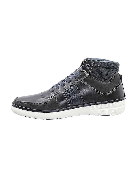 Leder Gray Herrenstiefel
