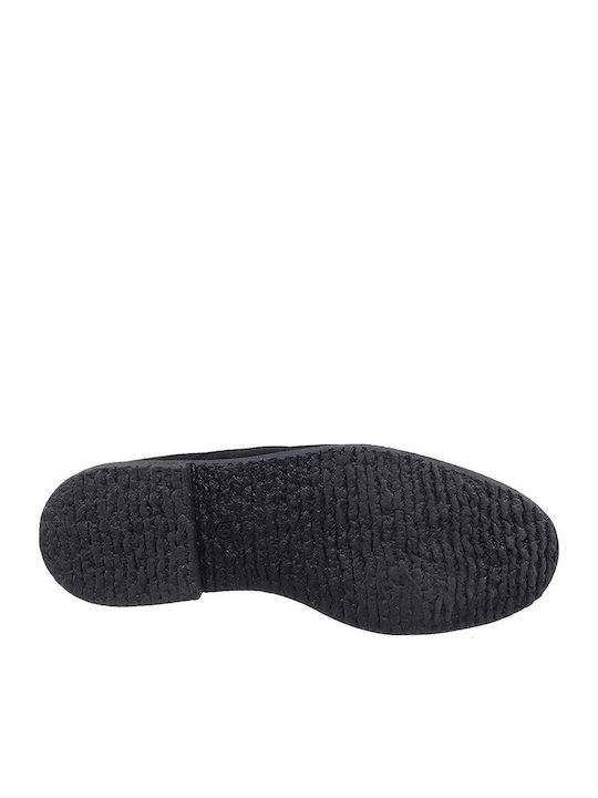 Leder Schwarz Herrenstiefel