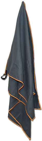 AlpinPro Mikrofasertuch Körper Grau 90x180cm