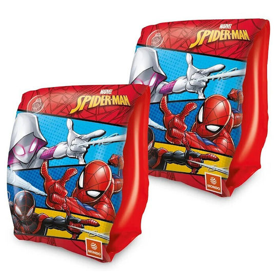 Mondo Μπρατσάκια Κολύμβησης από Βινύλιο Spiderman Κόκκινα