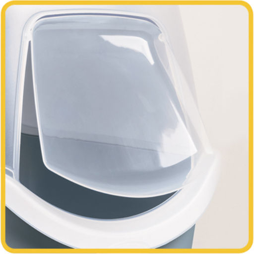 Stefanplast Cathy Τουαλέτα Γάτας Κλειστή Μπλε Μ56 x Π40 x Υ40cm
