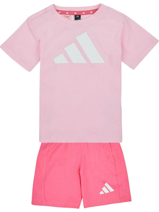 Kinder-Set mit Hose Sommer 2Stück Rosa Essentials