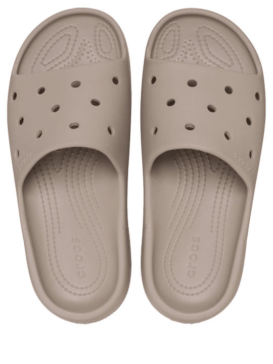 Men's Slides Beige