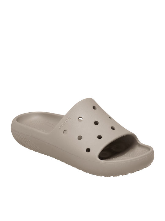Men's Slides Beige