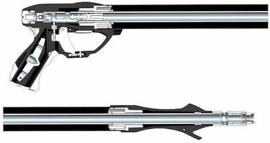 Seac Seac Speargun Air Asso Rosso 75 C/R 75cm with Speeds