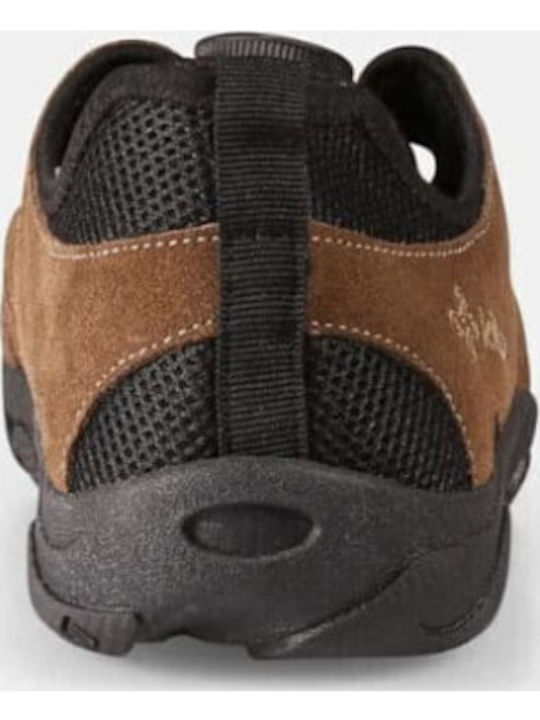 Leder Herrensandalen in Braun Farbe