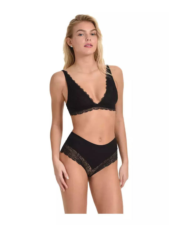 Miss Rosy Bralette Σουτιέν Μαύρο