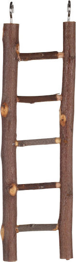 Flamingo Wooden Parrot Cage Game Staircase 26x8cm
