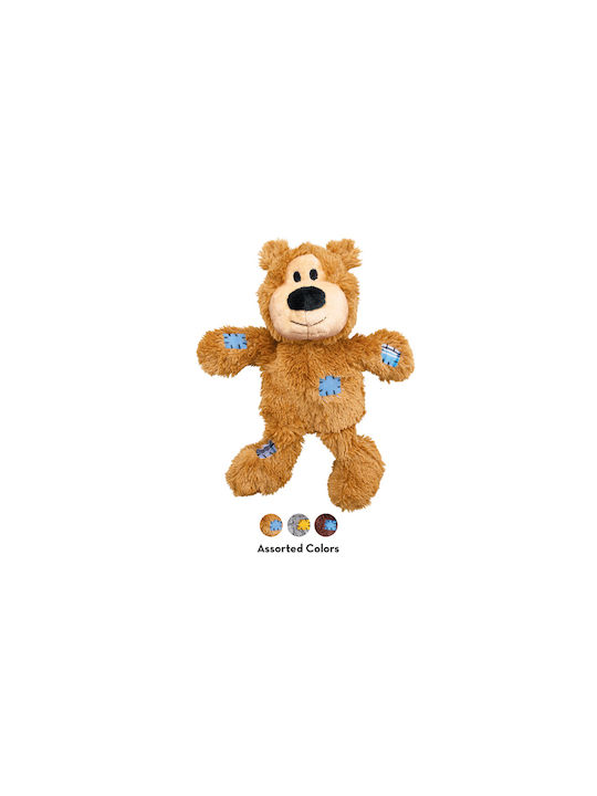 Kong Wild Knots Bear Cuddly Dog Toy Medium Beige Kong Wild Knots Bear Cuddly Dog Toy Medium Beige